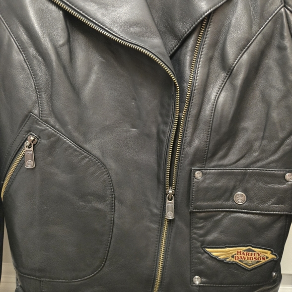NWT Harley Davidson Motorcycle Jacket Women Medium 120th Anniversary Edition - Picture 4 of 12